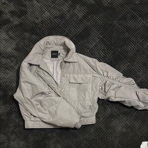 Nasty Gal Gray Puffer Jacket